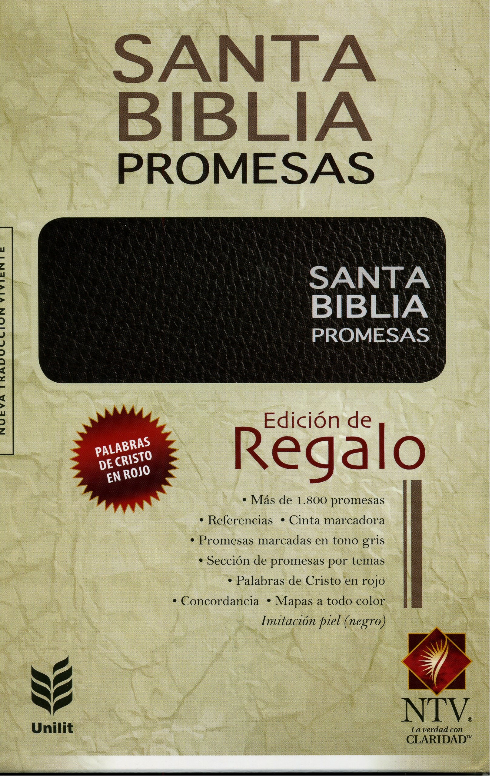 Biblia De Promesas NTV Edición de Regalo
