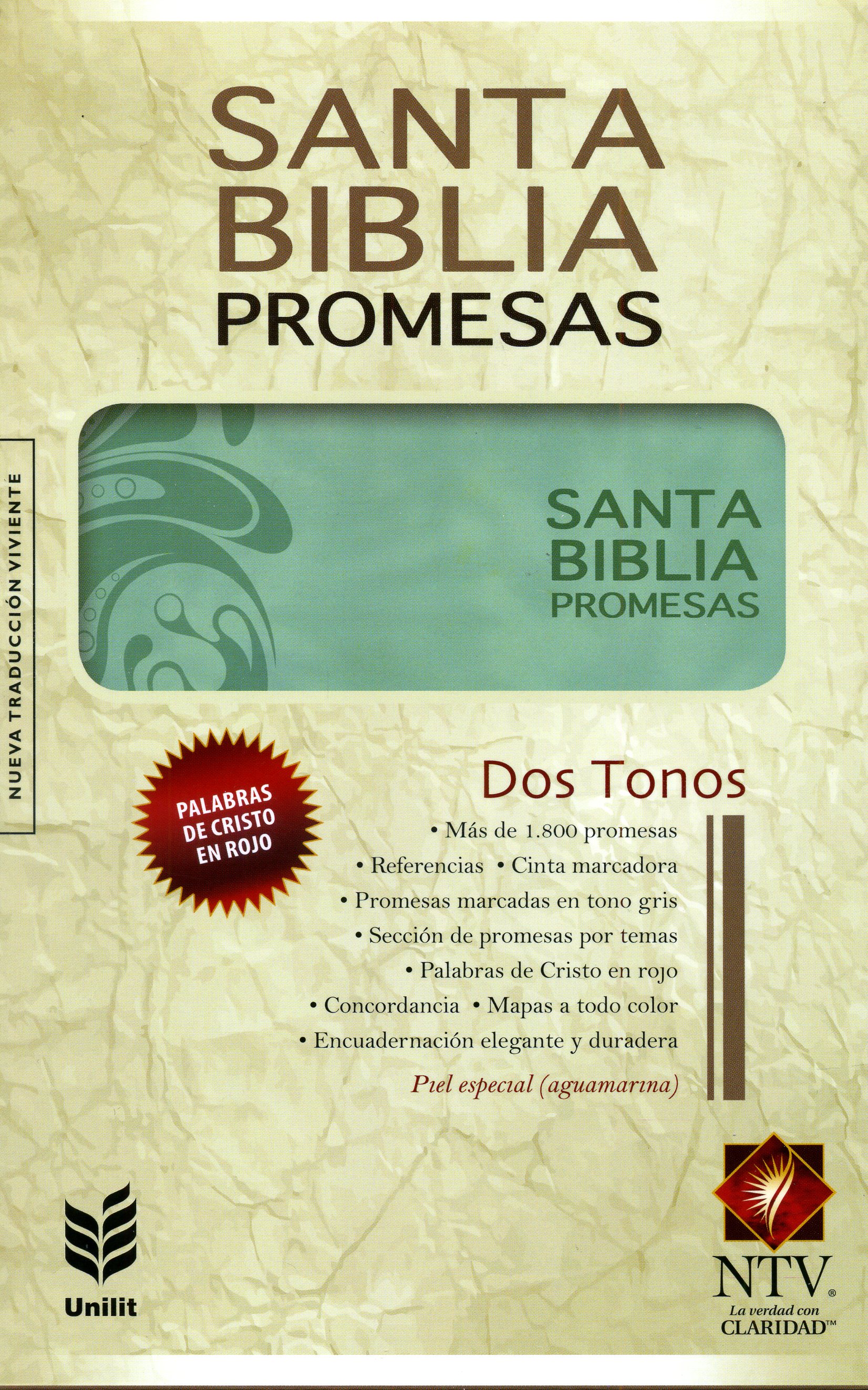 Biblia de promesas floral