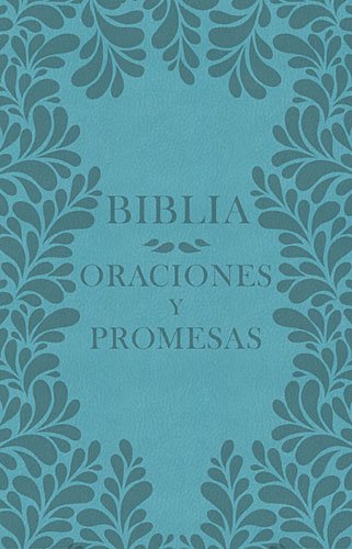 Biblia Oraciones Y Promesas/NVI/Azul Marino/Simil Piel/Mujer