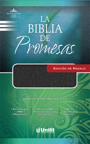 Biblia De Promesas Edición Regalo Imitación Piel Negro