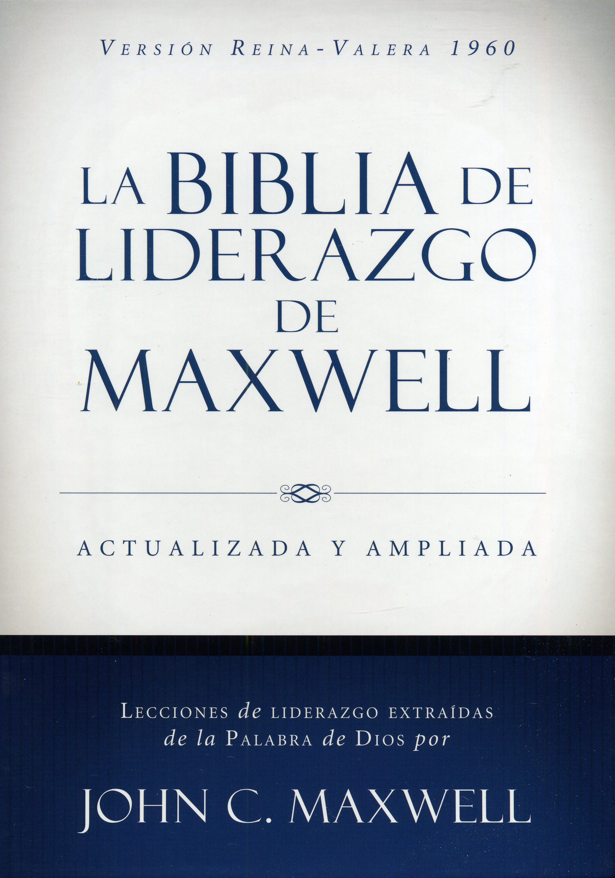 Biblia De Liderazgo De Maxwell RVR Piel Italiana (Actualizada y Ampliada)