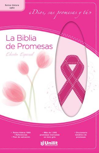 Biblia De Promesas Edición Especial Cáncer de Mama Piel Rosa