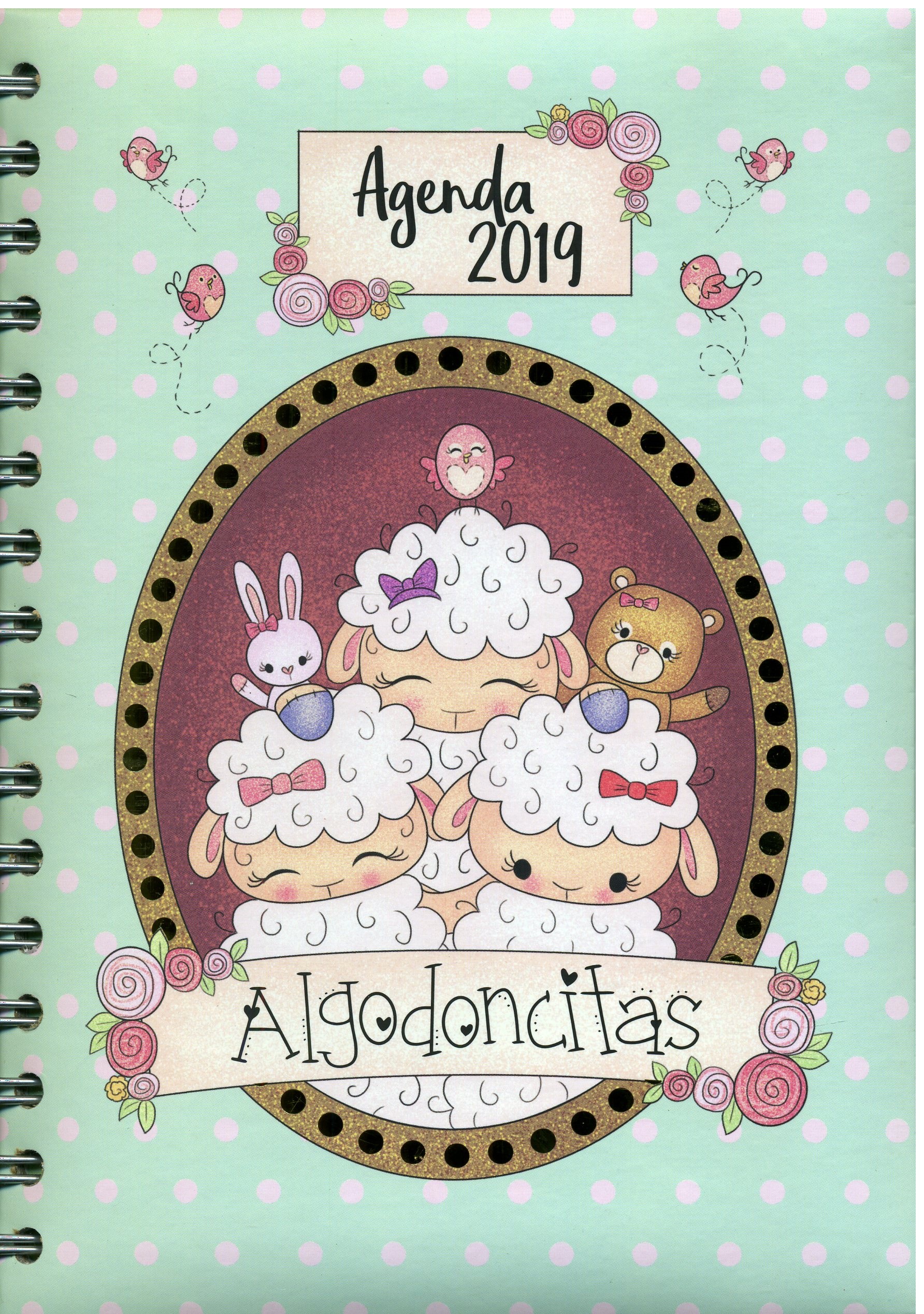 Agenda Algodoncitas Argollada
