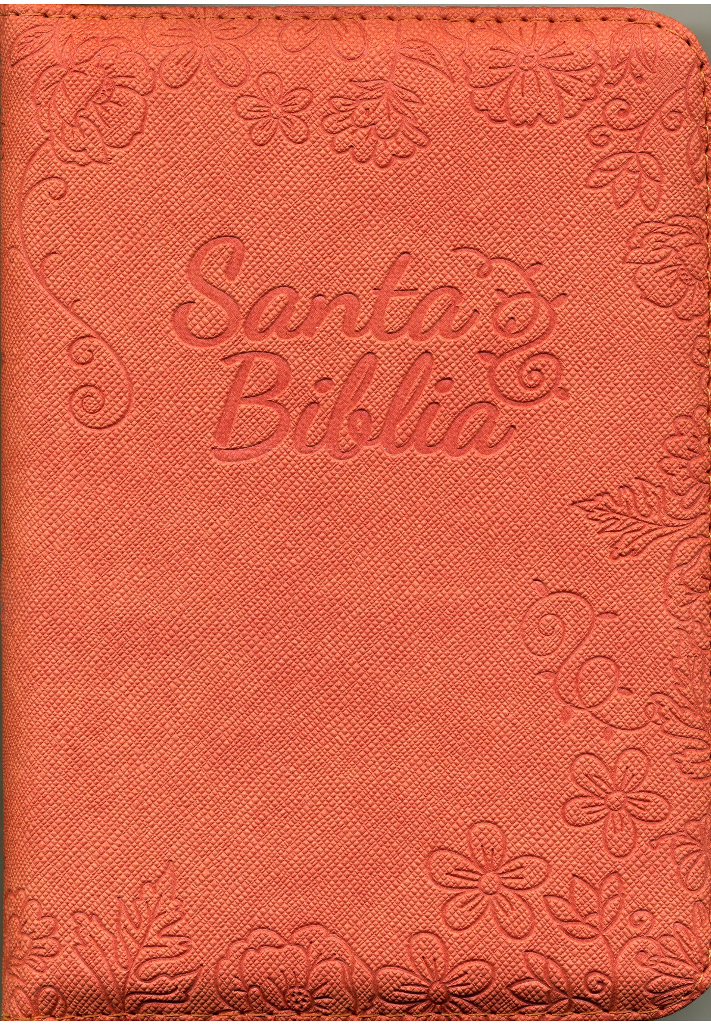 Biblia RVR60 Tamaño 45CZTILG Naranja