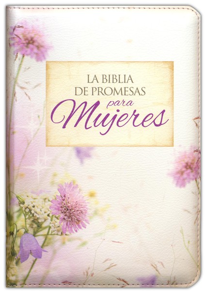 Biblia De Promesas RVR60-Compacta-Floral Con Cierre-Indice