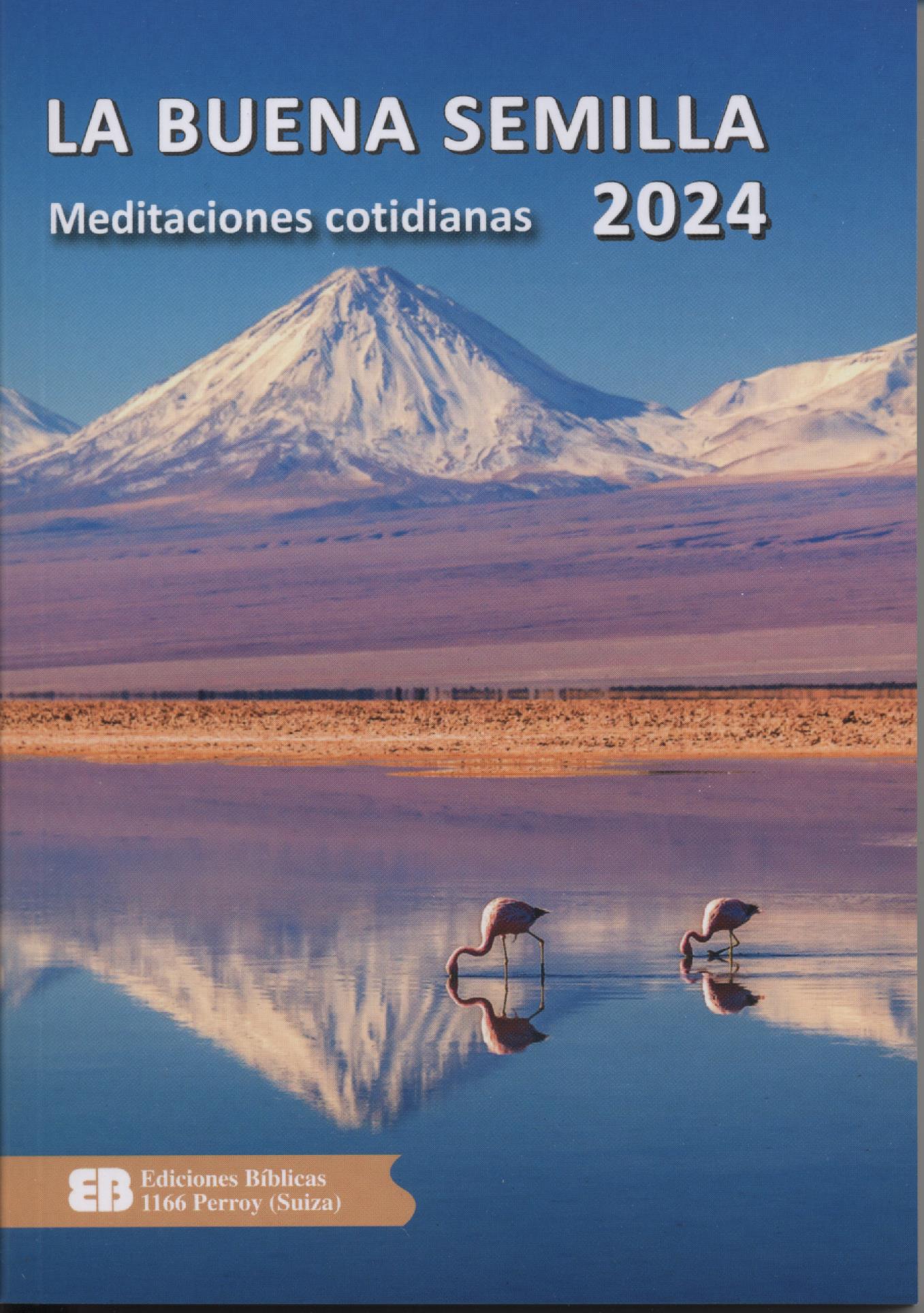 Calendario Libro La Buena Semilla 2024 Meditaciones cotidianas