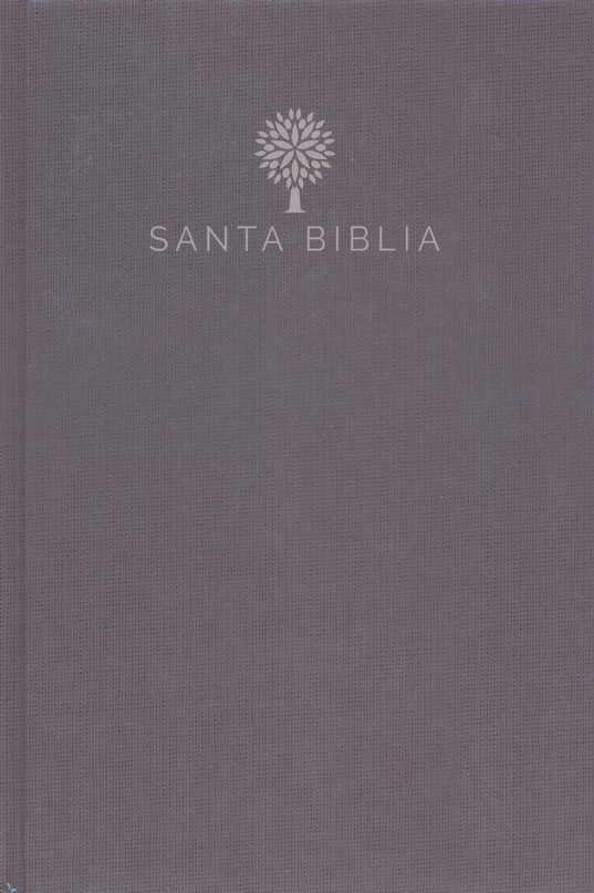 Biblia RVR1960-Letra Grande-Tapa Dura Gris
