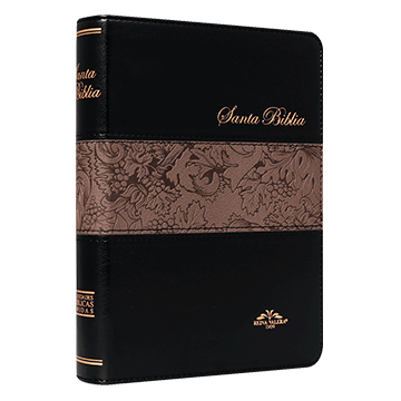 Biblia Reina Valera 1909 VR055TI Grape Negro