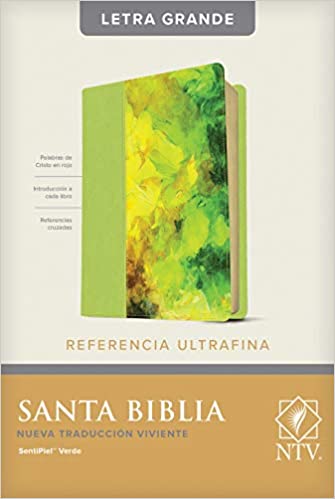 Biblia NTV/Edicion De Referencia/Letra Grande/Verde