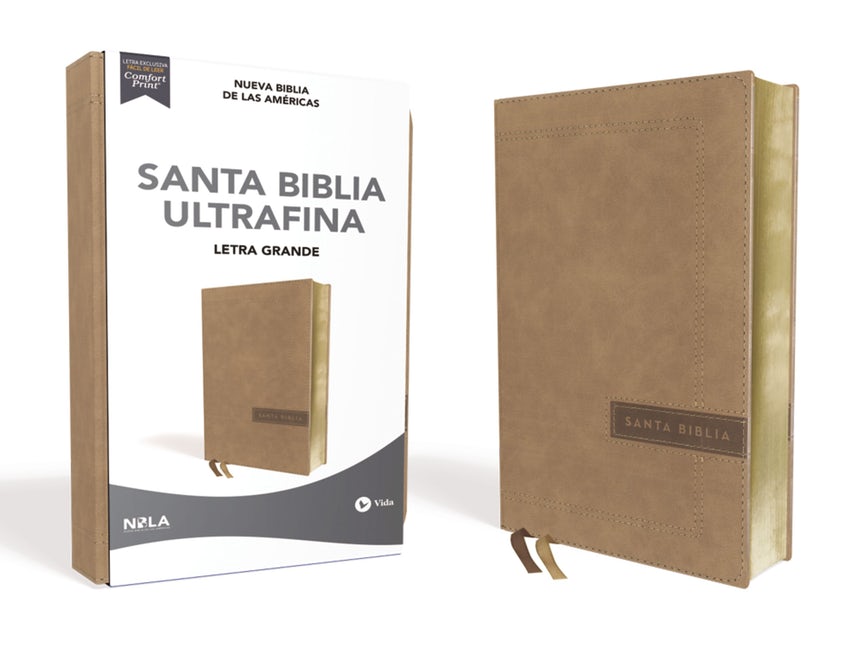 Biblia NBLA/Ultrafina/Letra Grande/(10)/Beige