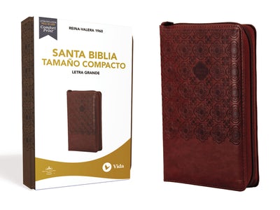 Biblia RVR60/Compacta/Letra Grande/(10)/Cafe/Cierre