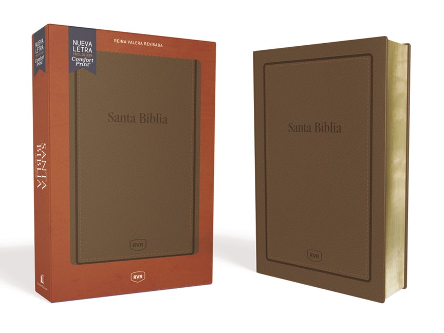 Biblia RVRevisada/Letra Grande/Manual/Cafe/Letra Roja