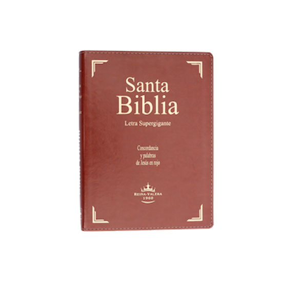 Biblia/RVR/096cLSGiPJR/Letra Super Gigante/Indice/Marron