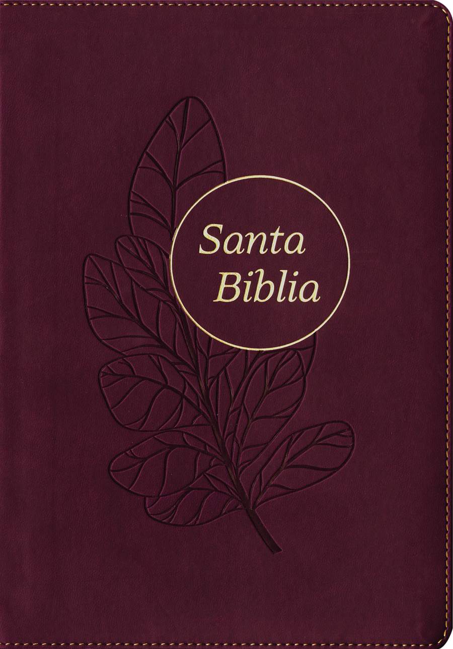 Biblia RVR60/Edicion De Referencia/Ultrafina/Ciruela/Letra Grande