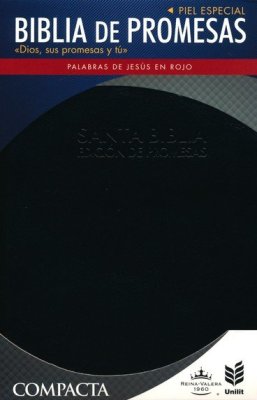 Biblia/RVR60/Promesas/Compacta/Deluxe/Negro