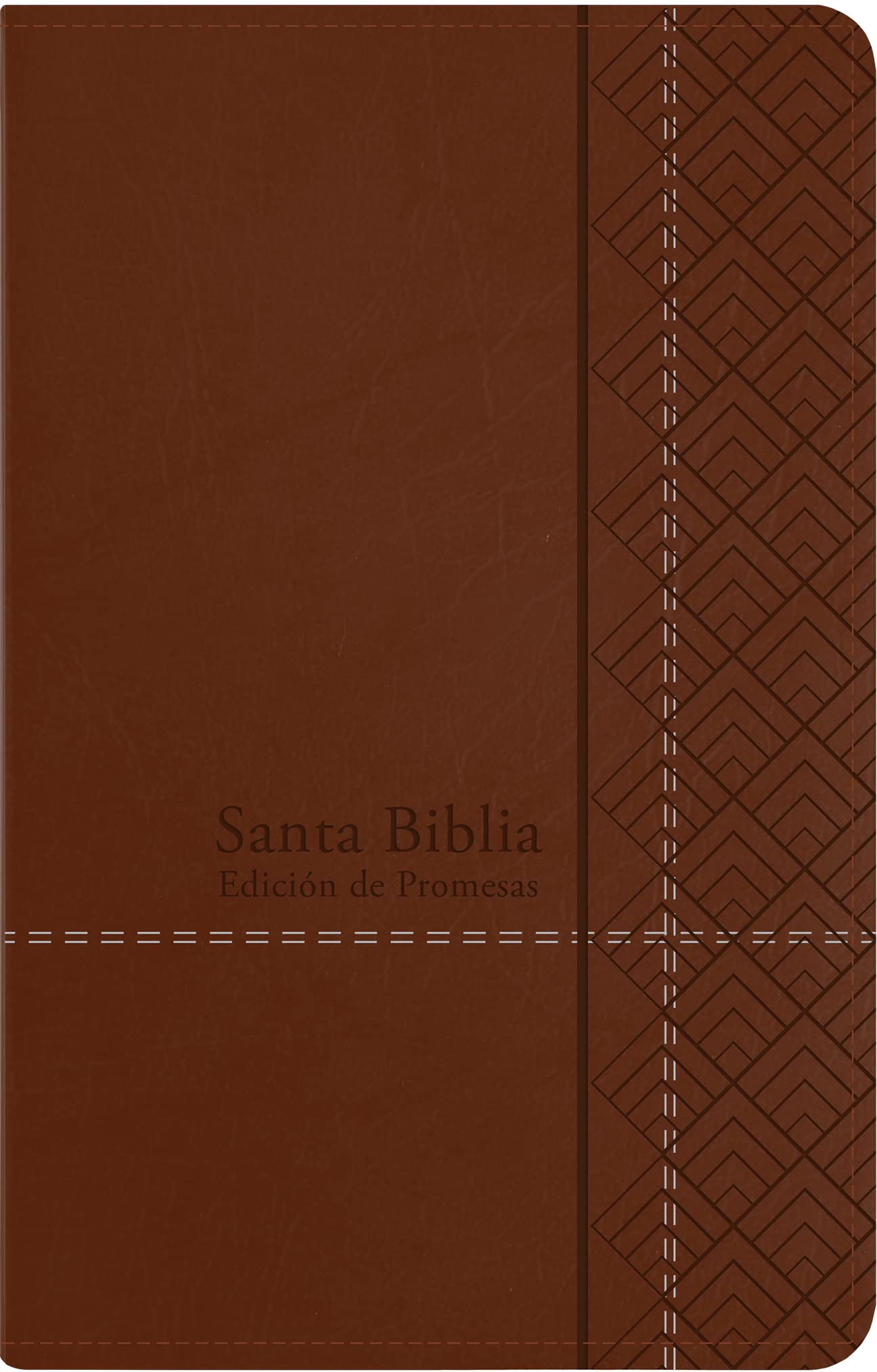 Biblia/RVR60/Promesas/Manual/Imitacion Piel/Cierre/Cafe