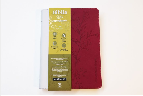Biblia RVR086cTILSGi/ Fucsia/ Indice Canto Plateado