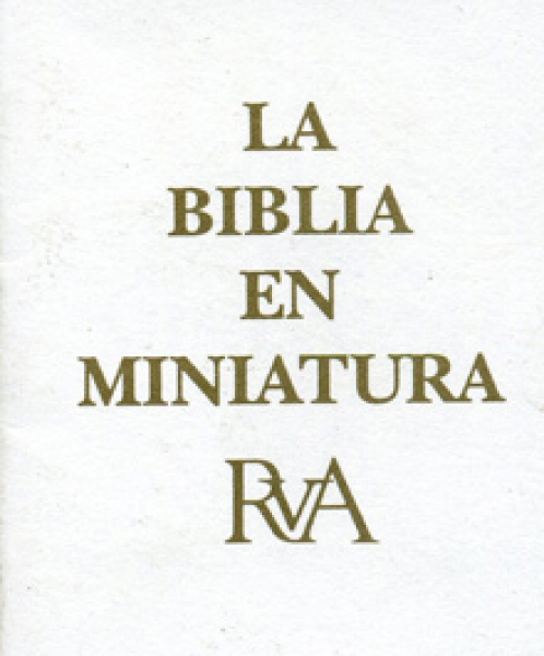 Biblia en miniatura