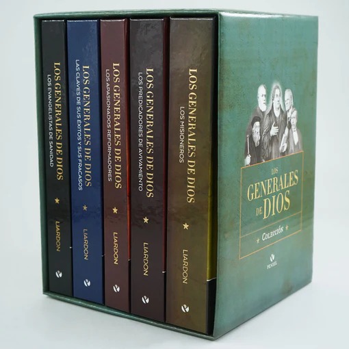 Colección 5 libros : Los generales de Dios
