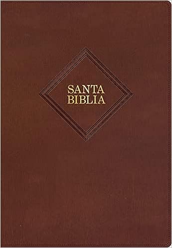Biblia RVR60/Letra Supergigante Edicion 2023/Marron Piel Fabricada