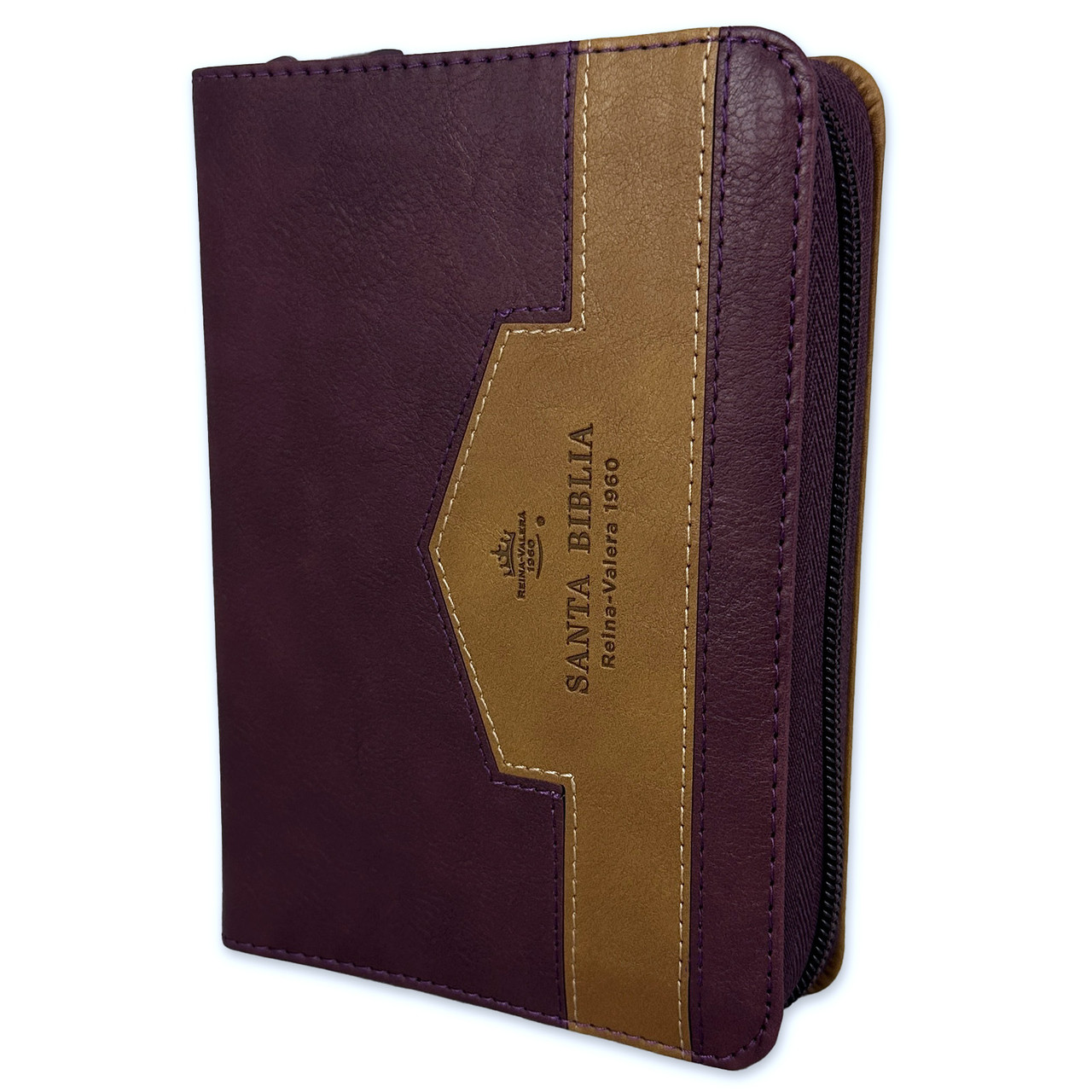 Biblia RVR60/025czti/Elegante Cafe/Cafe/Imitacion Piel Alta Calidad