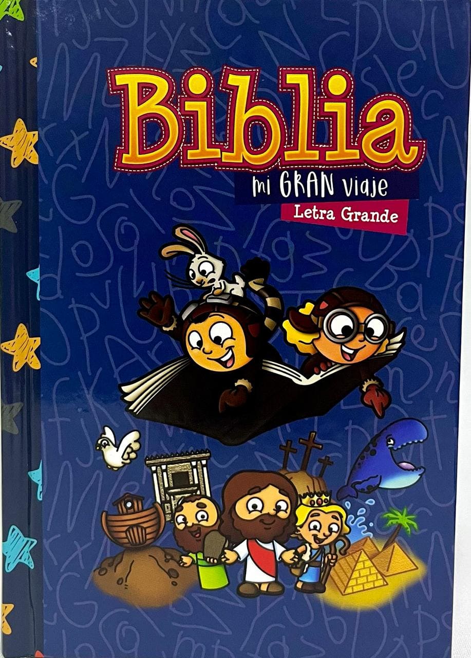 Biblia Mi Gran Viaje/RVR60/045/Tapa Dura Azul