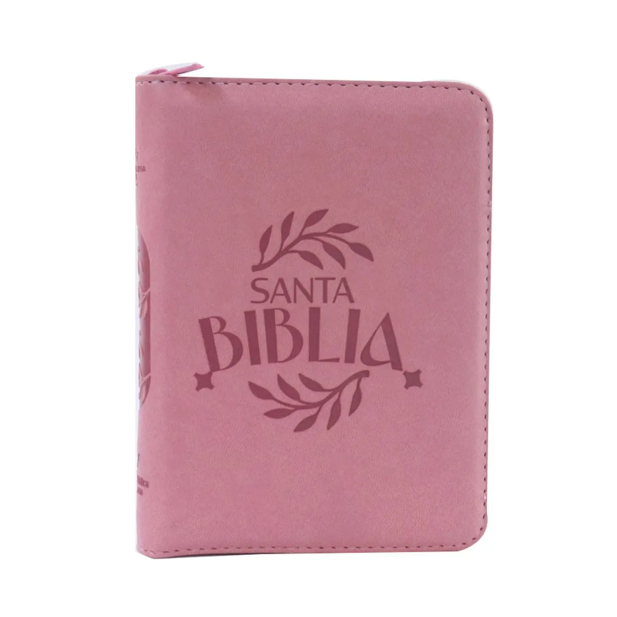 Biblia/ RVR026cZLM/PJR/ Rosa Canto Blanco/ Cierre