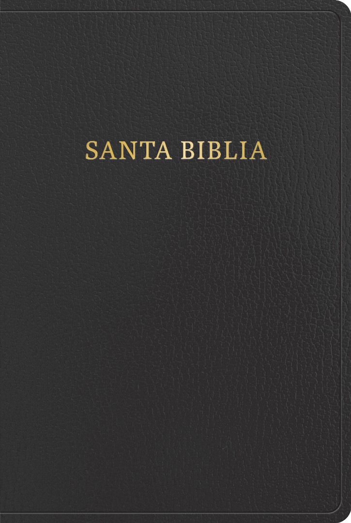 Biblia RVR60/ Letra Gigante/ Negro Imitacion Piel Ed.2023