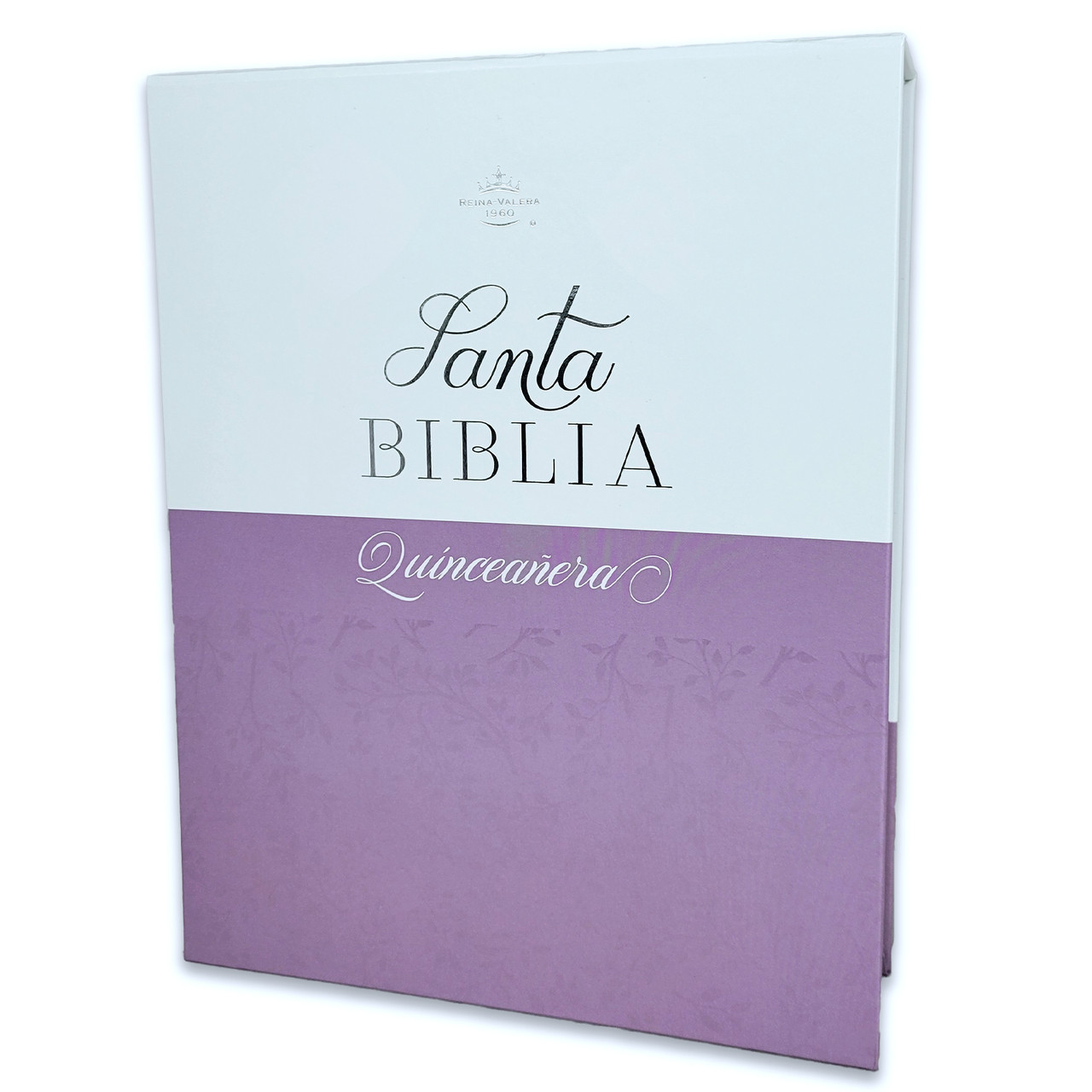 Biblia RVR60 Quinceañera 6 Biblia RVR6045cti/ Quinceañera Rosa/ Blanco/ Cierre Ind.