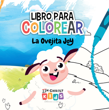 Libro Para Colorear/ La Ovejita Joy