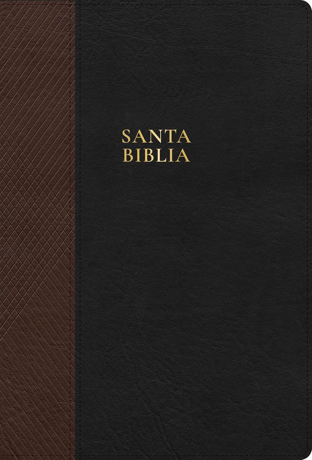 Biblia RVR60/ Letra Supergigante/ Negro - Cafe/ Símil Piel
