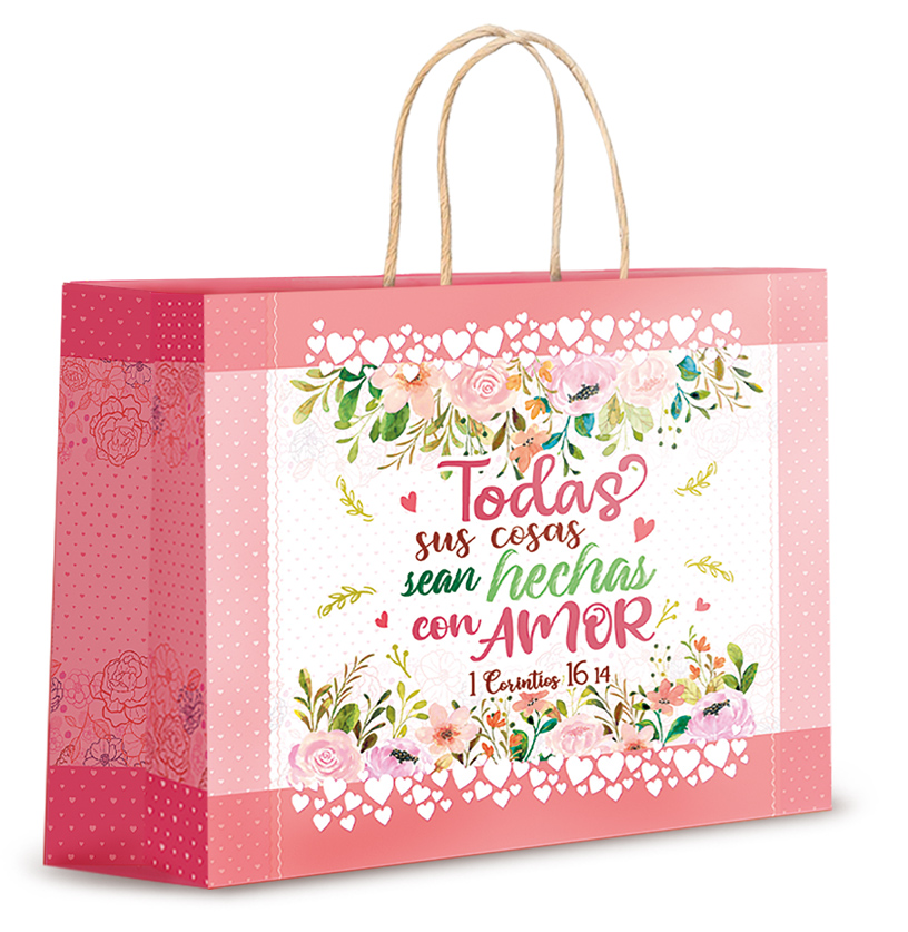 Bolsa Para Regalo Grande / Hechas Con Amor