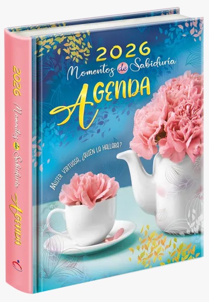 Agenda 2026/ Mujer Virtuosa / Azul Rosa