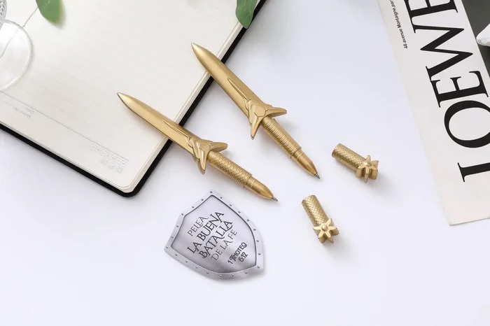 Bolígrafo Creativo Duo + Porta Notas/ Valiente Espada