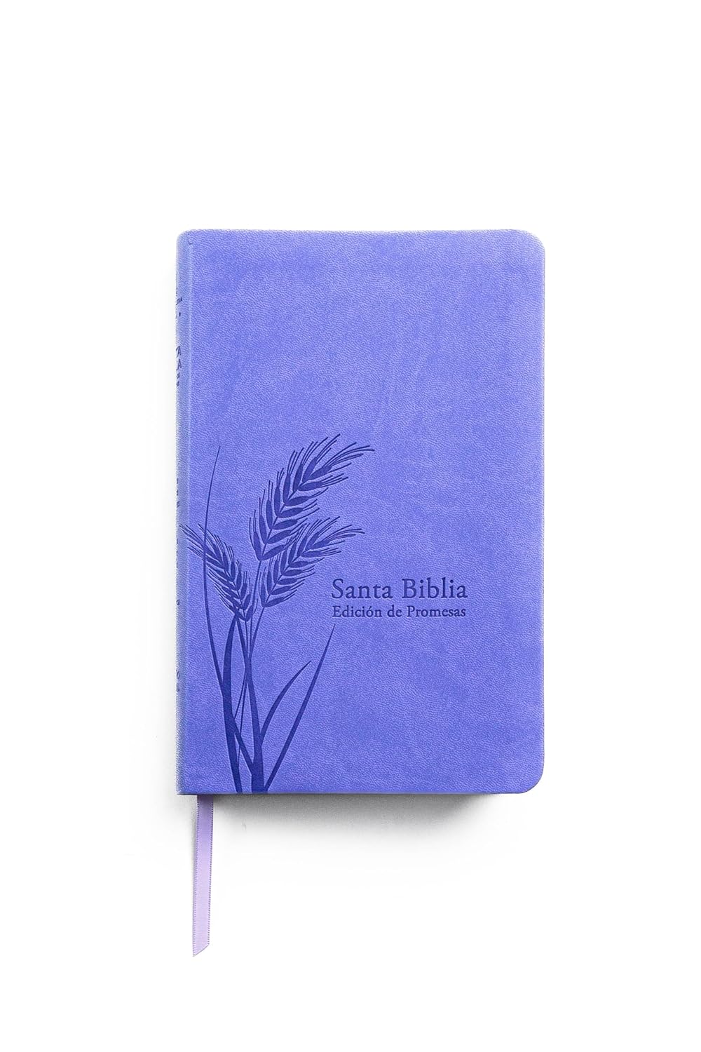 Biblia/RVR60 Promesas Manual Imitacion Piel Lavanda/ Espiga De Trigo
