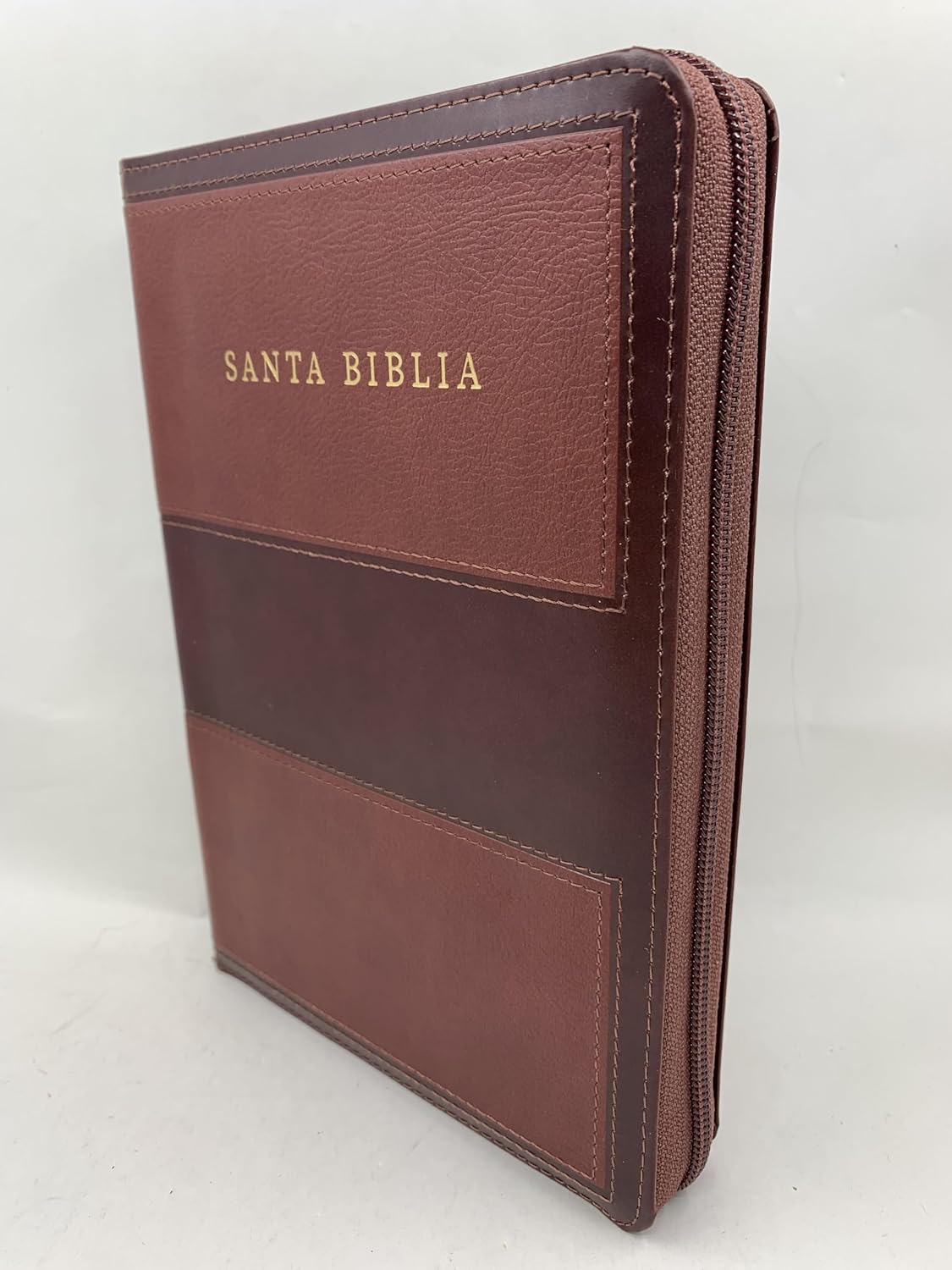Biblia RVR60 Manual Letra Grande Semil Piel /Cafe Indice Cierre