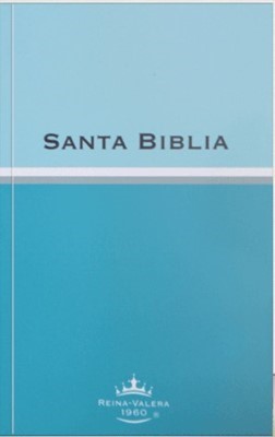 Biblia RVR62ueLM/ Misionera Agua Marina