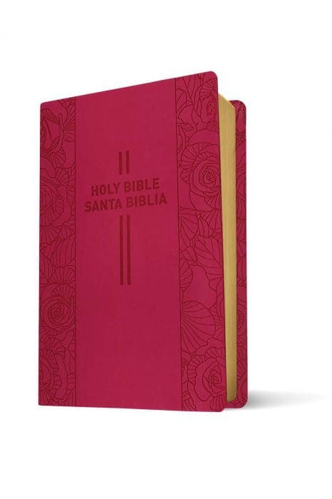 Biblia Bilingue NLT-NTV/Senti Piel Rosa