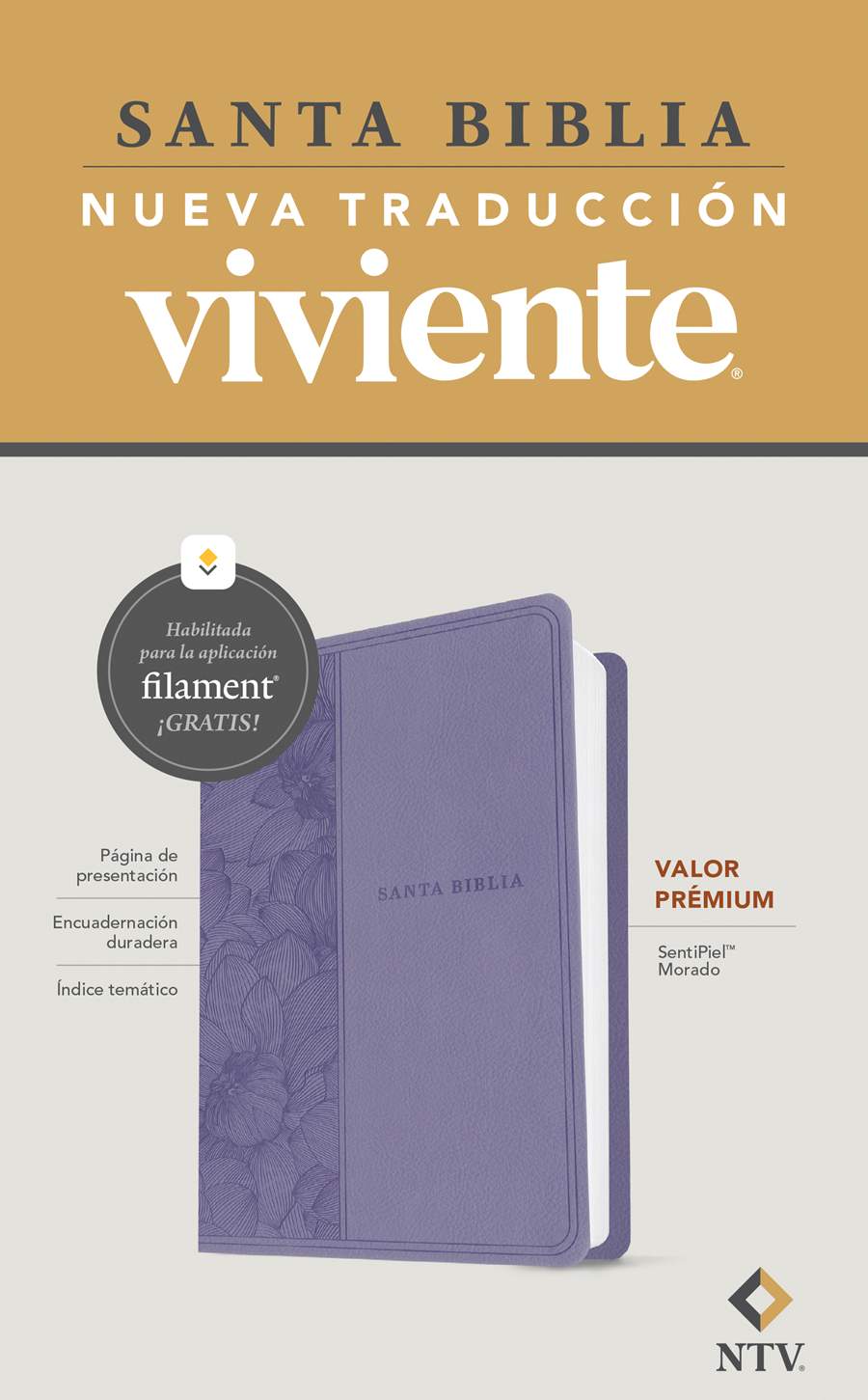 Biblia NTV Cafe/ Valor Premium Filament