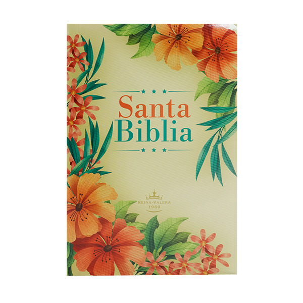 Biblia RVR60uecFB PJR/ Misionera Flores/ Tropical