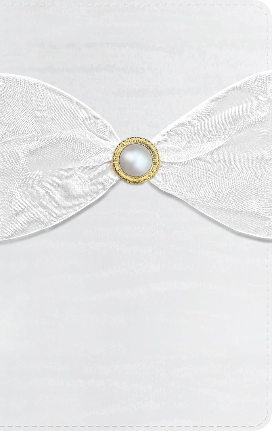 Biblia RVR60/ Recuerdo De Boda/ Blanco Imitación Piel