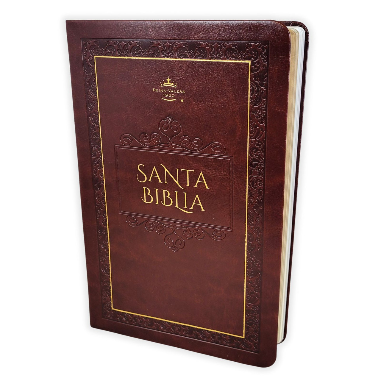 Biblia RVR60c Marron Elegante/ Canto Dorado/ Premios Y Regalos