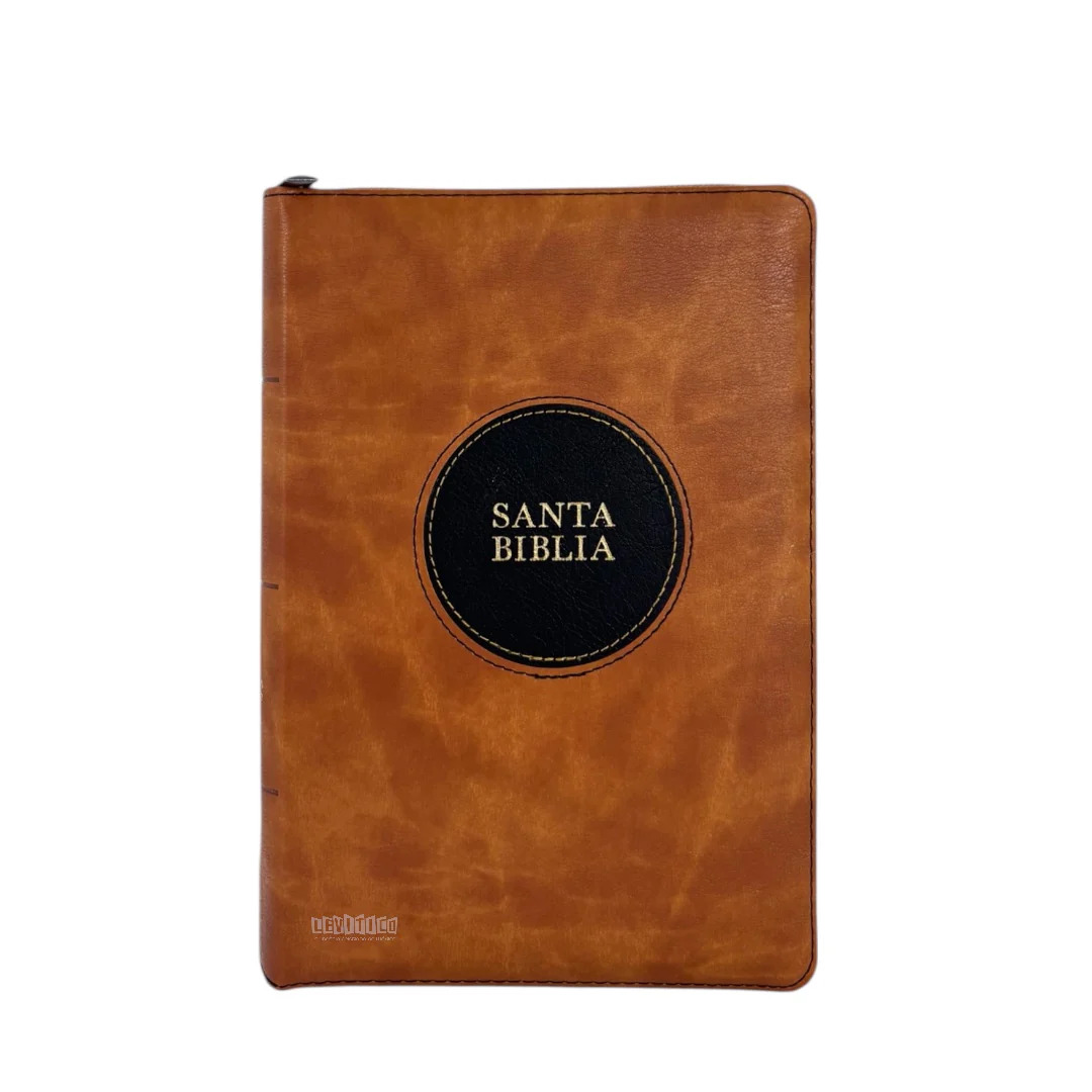 Biblia RVR60/ Manual L.Gigante/ Marron/ Cierre Indice