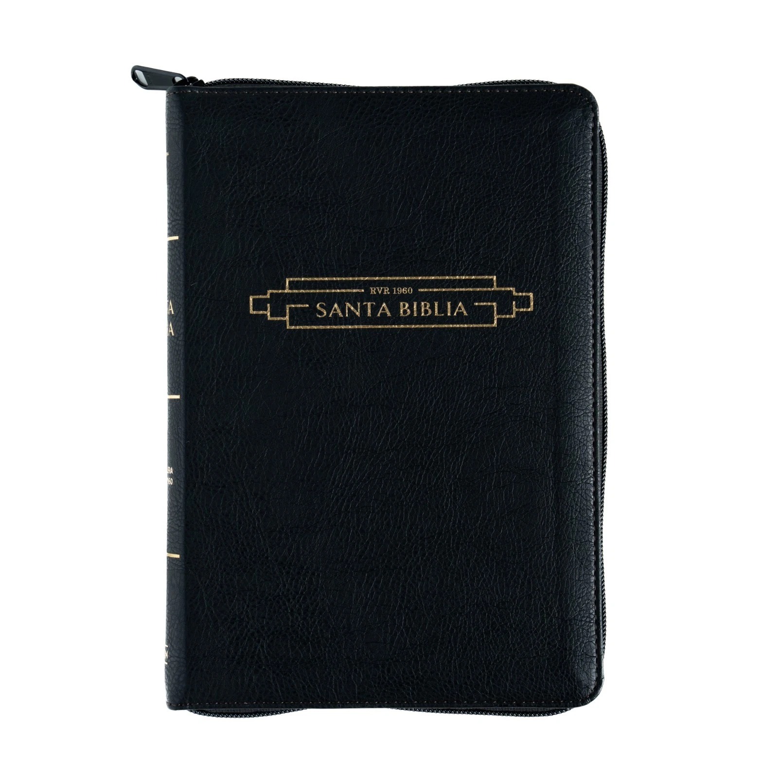 Biblia RVR60/ Manual L.G/ Negro Imitación/ Cierre Indice