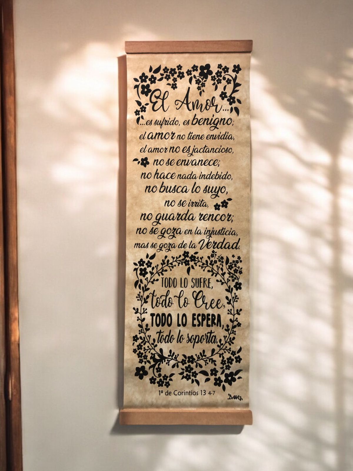 Pergamino 1 Corintios 13