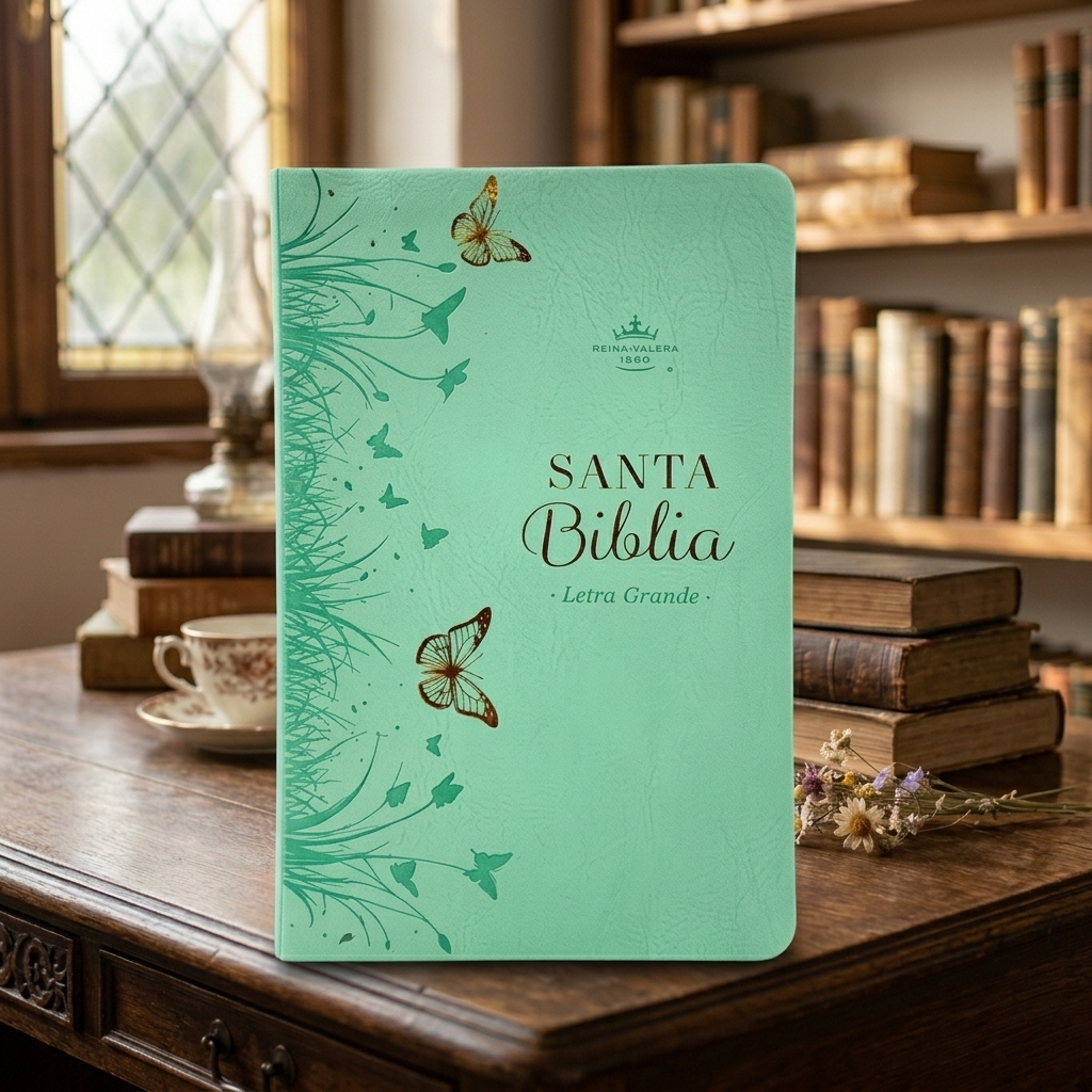 Biblia RVR60c Turquesa Mariposa/ Canto Pintado/ Premios Y Regalos