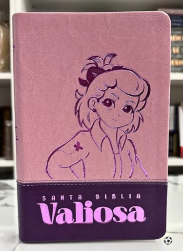 Biblia /RVC066LGTPJR/Ayudas QR Valiosa / Rosada Morado