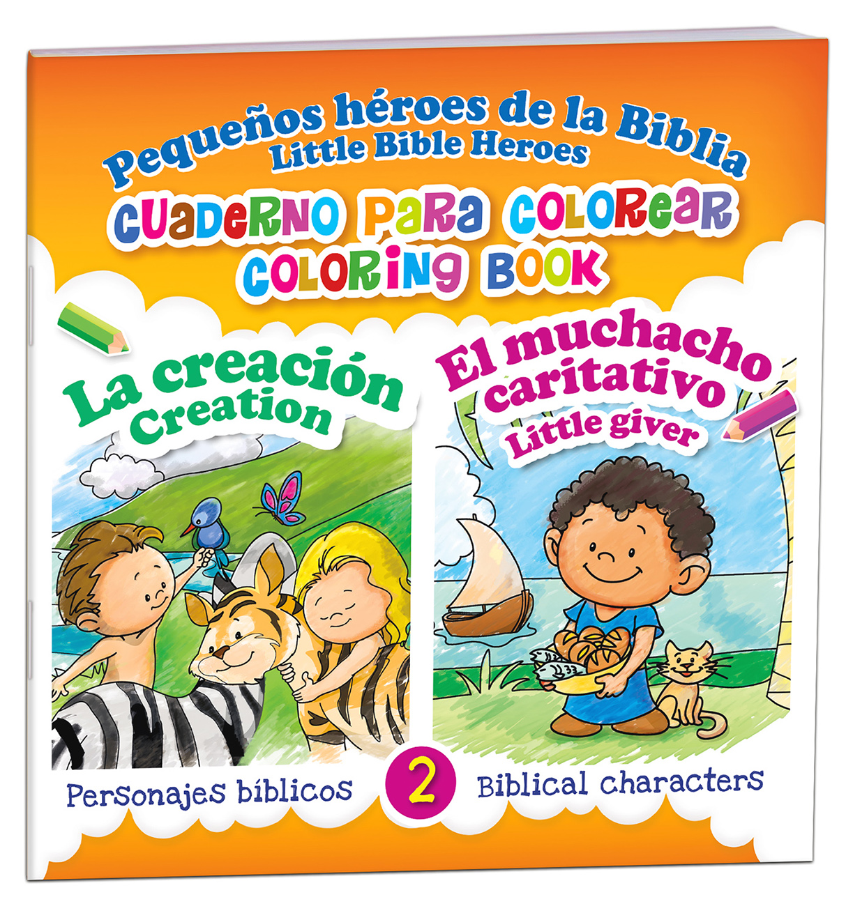 Creación Y El Muchacho Caritativo/ Bilingüe Colorear