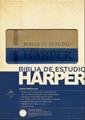 Biblia de estudio Harper, Italiana Azul-Beige