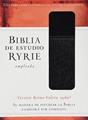 Biblia De Estudio Ryrie RVR60 Ampliada Dúo-tono Negro Indice